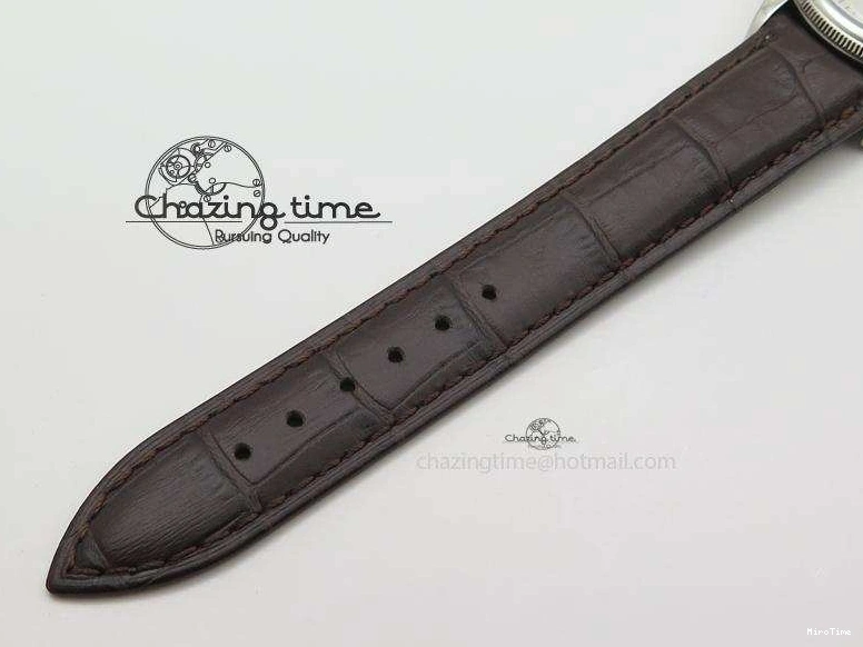 MiroTime 0117 Cellini 50509 SS Sliver Dial On Brown Leather Strap A2813 BP Maker OnTrend 4036